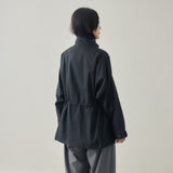 【kuros'オリジナル】ウエストドローコードジャケット | 2WAY 高機能素材 男女兼用