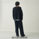 モヘアニットカーディガン｜モヘア混 ゆったり ユニセックス