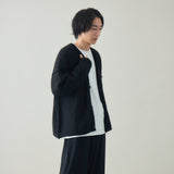 モヘアニットカーディガン｜モヘア混 ゆったり ユニセックス