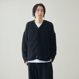 モヘアニットカーディガン｜モヘア混 ゆったり ユニセックス