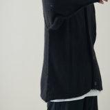 モヘアニットカーディガン｜モヘア混 ゆったり ユニセックス