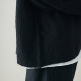 モヘアニットカーディガン｜モヘア混 ゆったり ユニセックス