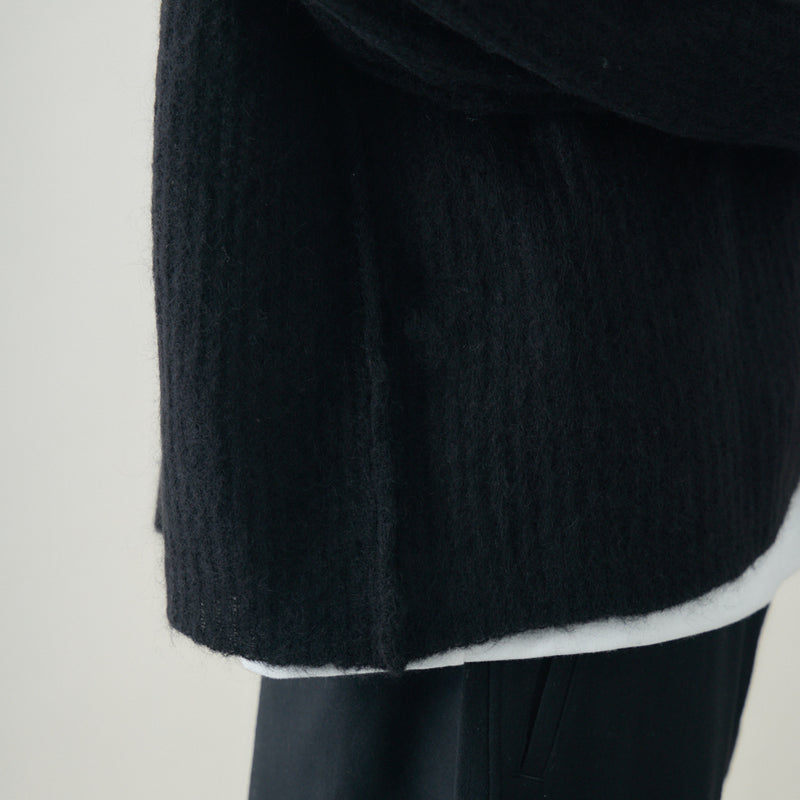 モヘアニットカーディガン｜モヘア混 ゆったり ユニセックス