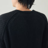 モヘアニットカーディガン｜モヘア混 ゆったり ユニセックス