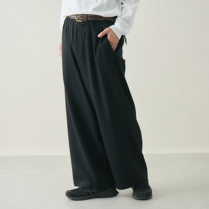 WOOL TRAVELING EASY PANTS STRAGIGHT | ストレートパンツ ウール100％ ユニセックス