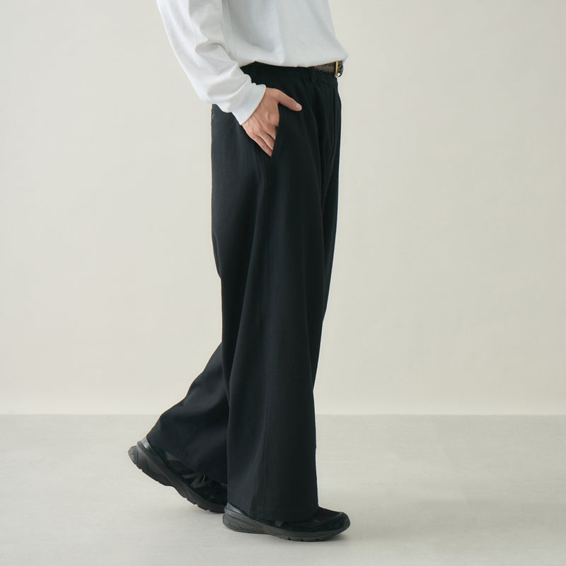 WOOL TRAVELING EASY PANTS STRAGIGHT | ストレートパンツ ウール100％ ユニセックス
