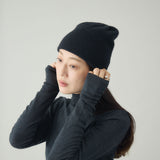 ベビーアルパカ混ニット帽｜ビーニー kuros’別注色 日本製