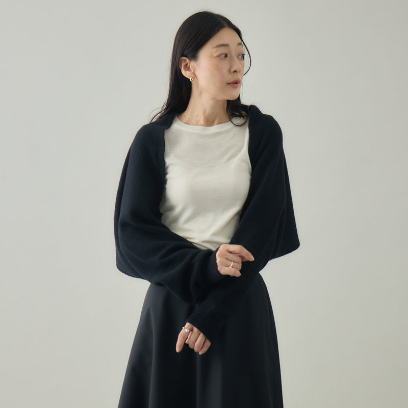 ベビーアルパカ混ストール｜kuros’別注色 日本製