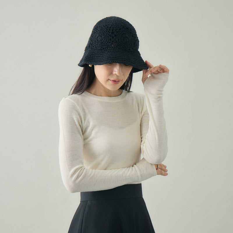 コットンニットハット｜日本製
