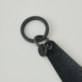 BRASS CHASING SHOEHORN(pockettable) 真鍮靴ベラ 携帯用 黒