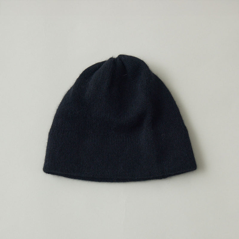 ベビーアルパカ混ニット帽｜ビーニー kuros’別注色 日本製