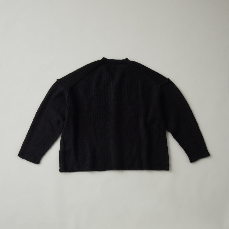 モヘアニットカーディガン｜モヘア混 ゆったり ユニセックス