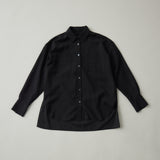 【kuros'オリジナル】スリットシースルーシャツ｜シアー ドライタッチ レディース