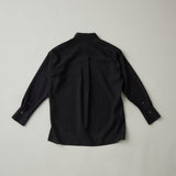 【kuros'オリジナル】スリットシースルーシャツ｜シアー ドライタッチ レディース