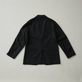 【kuros’オリジナル】リラックスフィット シングルテーラードジャケット | ストレッチ 日本製 男女兼用