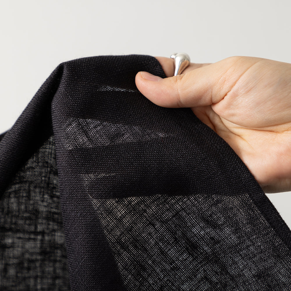 LINEN&DECOR× kuros'別注品】SAVOY テーブルクロス 黒無地 – kuros.style