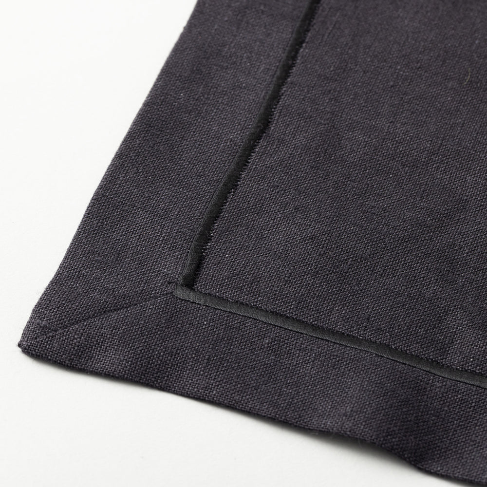 LINEN&DECOR× kuros'別注品】SAVOY ティーマット 黒無地 – kuros.style