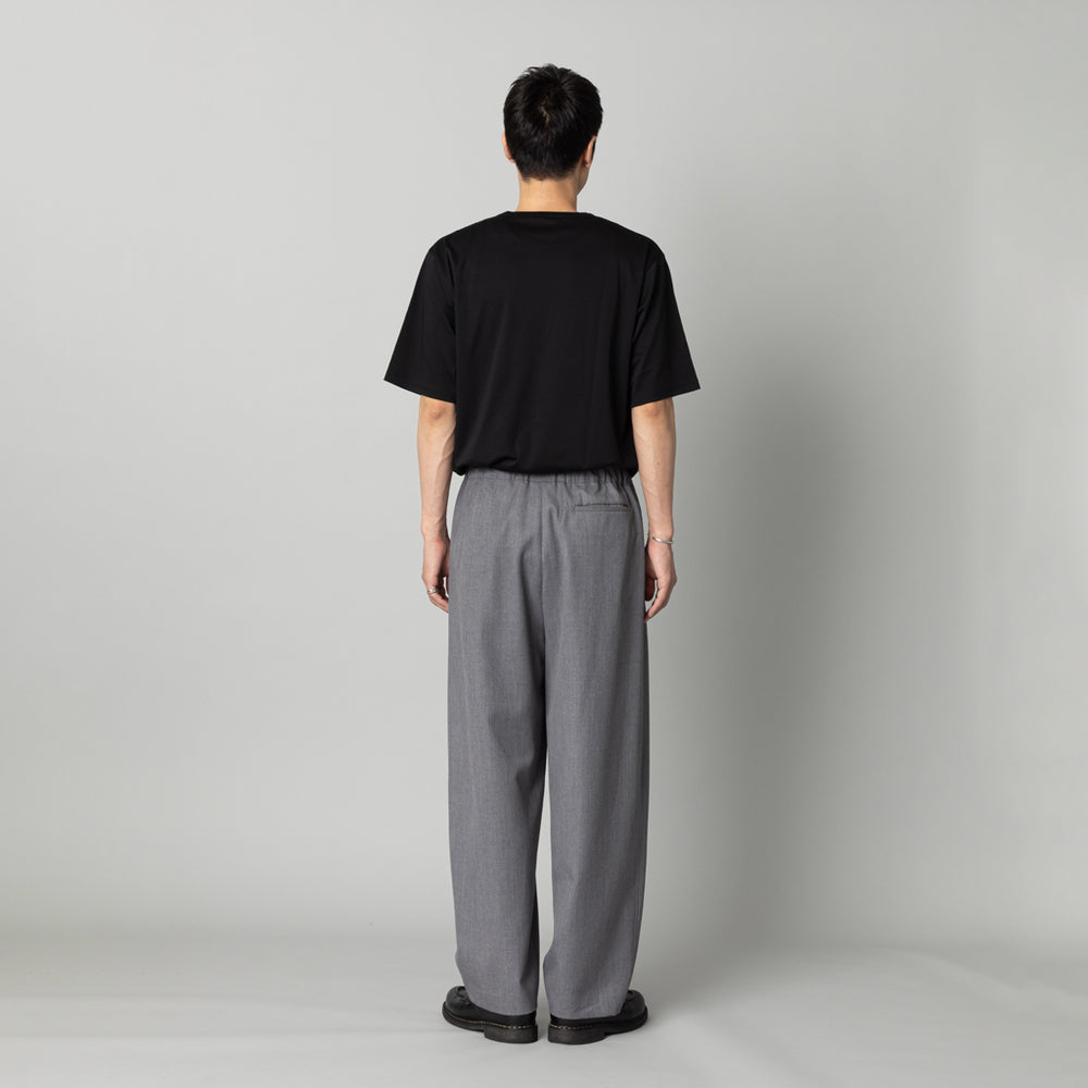 ウールトラウザーパンツ グレー – kuros.style