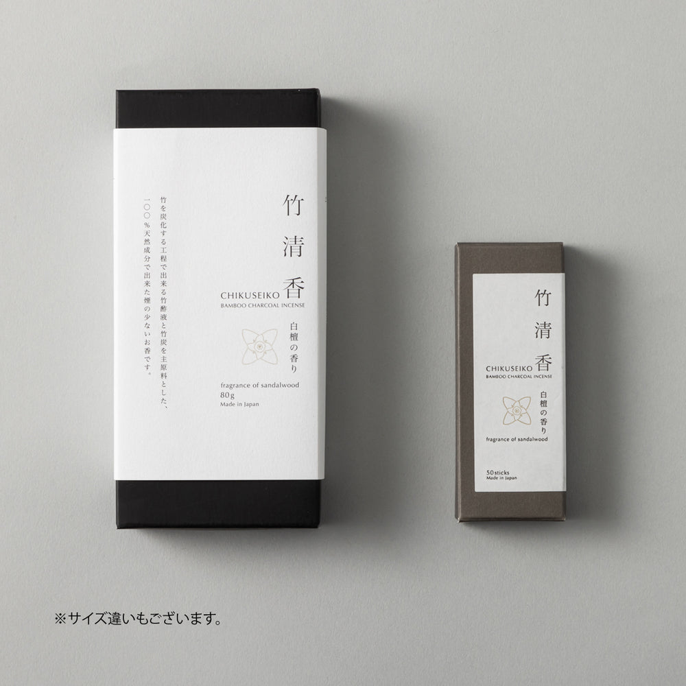 竹清香 線香 80g 白檀 – kuros.style