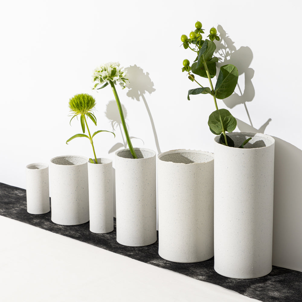 石原稔久さん　フラワーベース　花器 花器 フラワーベース ground vase L 200 ~crunch~ – kuros.style