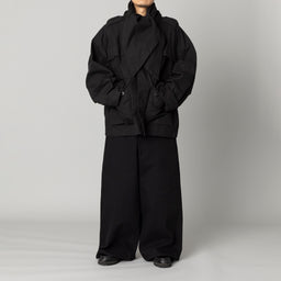 ジャケット・アウター kuri FIRST DOWN ファーストダウン ラップダウンパーカー WRAP PARKA