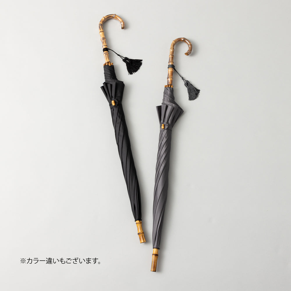 日本製】ドーム型バンブー長傘 グレー – kuros.style
