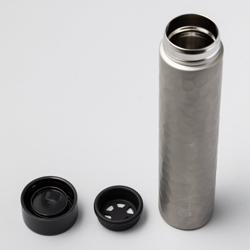 TSUTSU Tumbler 360　ボロノイシルバー TSUTSU Tumbler 360ml Antique Silver ステンレスタンブラー