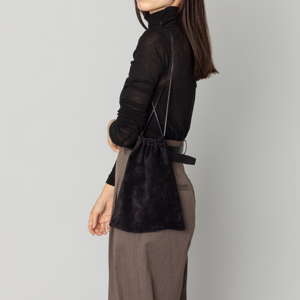 MOCHIDA様 ディアスキン巾着　黒スエード MOCHIDA様 ディアスキン巾着 黒スエード 2025年最新】ディアス