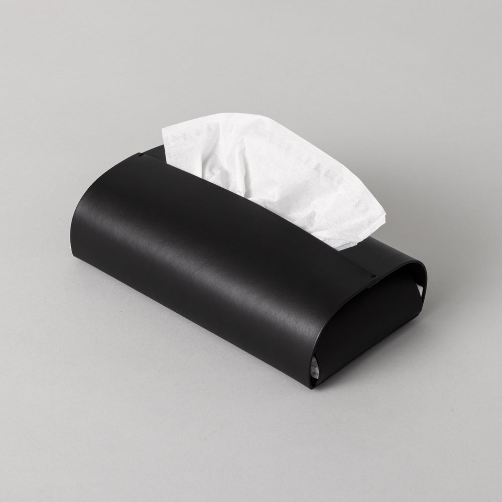 レザーティッシュカバー Tissue cover 黒 S – kuros.style