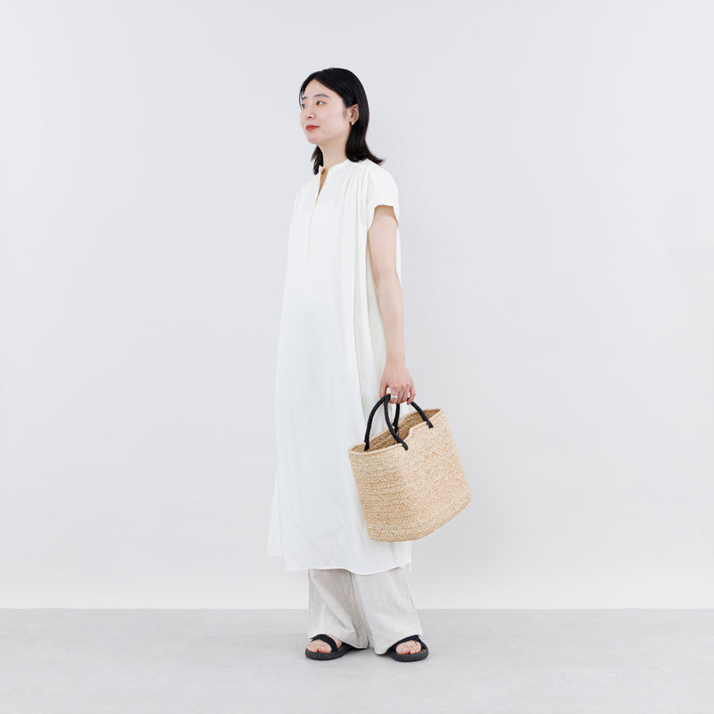 ラフィア マルシェ カゴバッグ ナチュラル M – kuros.style