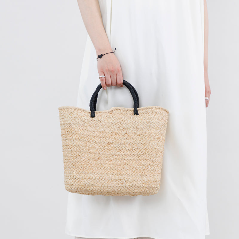 ラフィア マルシェ カゴバッグ ナチュラル M – kuros.style