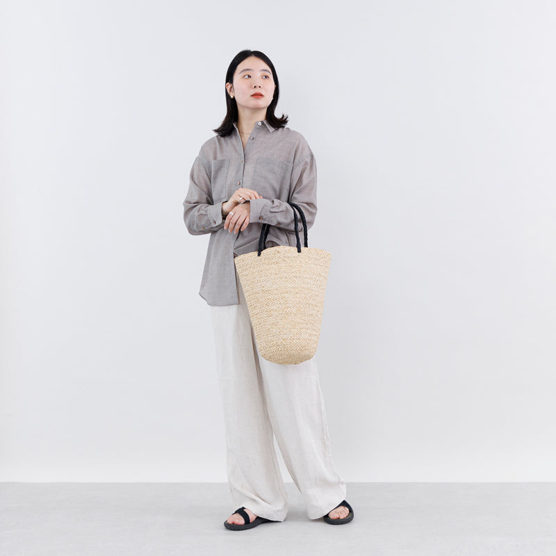 ラフィア ペッシュバッグ ナチュラル – kuros.style