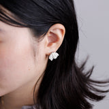【tane×kuros'別注】珊瑚ピアス L