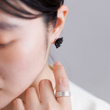 【tane×kuros'別注】珊瑚ピアス L