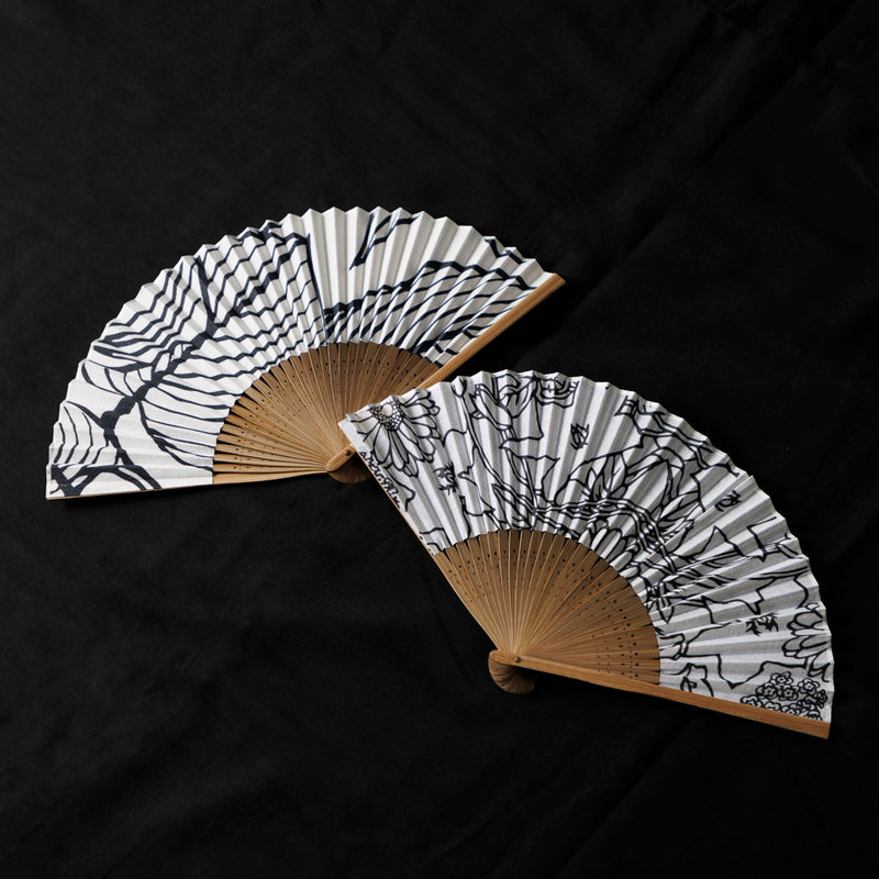 日本製｜扇子】august mono 黒 箱入り – kuros.style