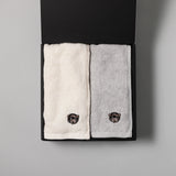 【kuros’オリジナル】ふんわり甘撚り 刺繍 フェイスタオルギフトセット