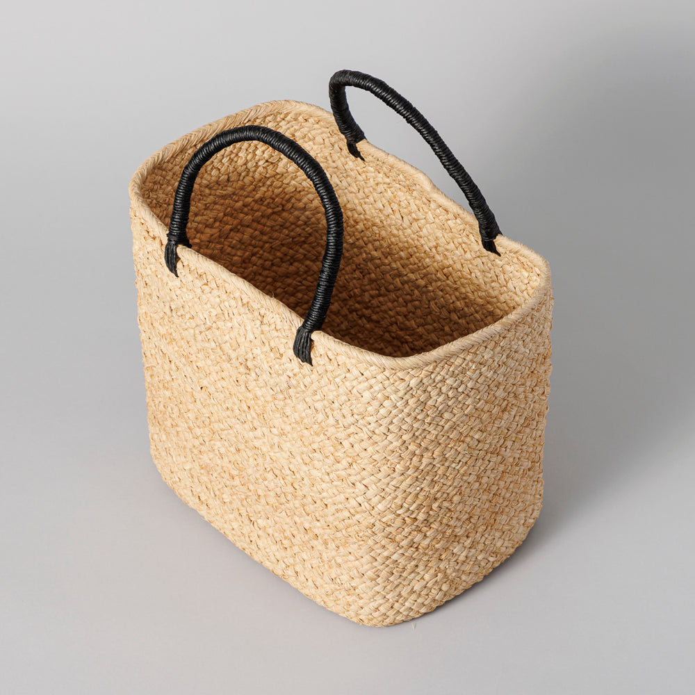 ラフィア マルシェ カゴバッグ ナチュラル S – kuros.style