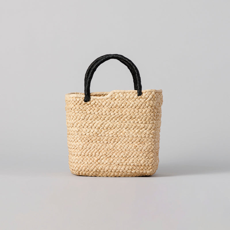 ラフィア マルシェ カゴバッグ ナチュラル S – kuros.style