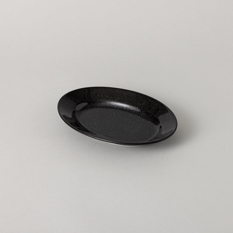 磁器 食器 オーバルプレート皿 カレー皿 23cm 10-69-18 黒