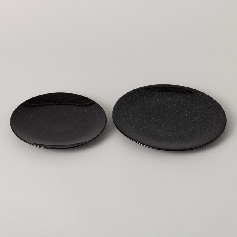 磁器 食器 プレート皿 丸皿 24cm 10-41-7 黒