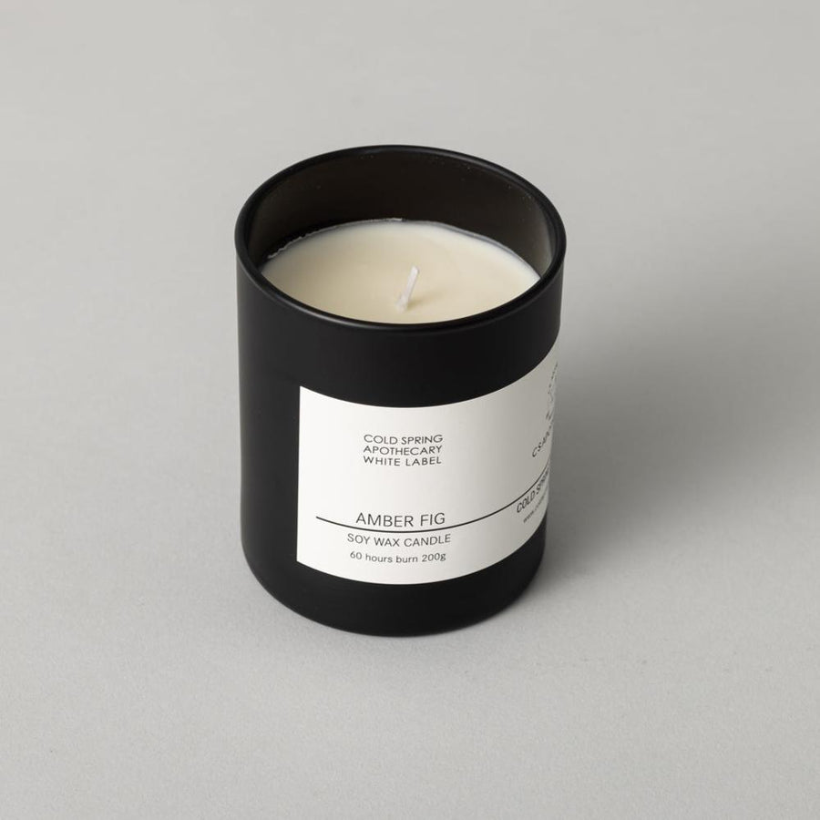 ソイワックスキャンドル(アンバーフィグ)箱入り – kuros.style