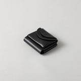 牛革コンパクト財布 FOLDシリーズ ブラック