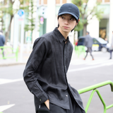 【Nine Tailor × kuros’別注品】コットンリネンキャップ  日本製 男女兼用