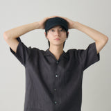 【Nine Tailor × kuros’別注品】コットンリネンキャップ  日本製 男女兼用