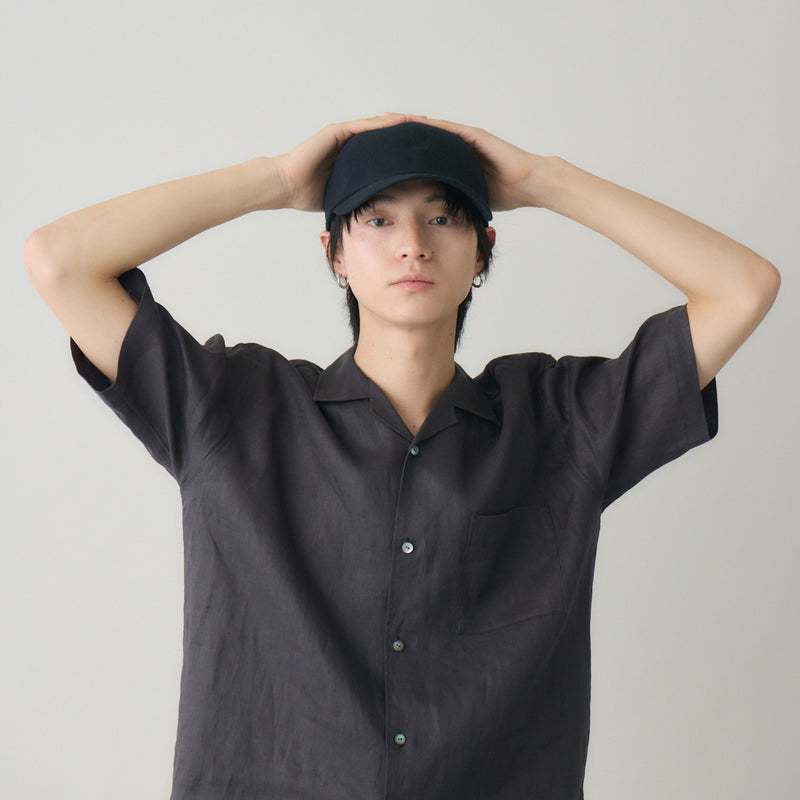 フェア対象》【Nine Tailor × kuros'別注品】コットンリネンキャップ