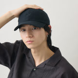 【Nine Tailor × kuros’別注品】コットンリネンキャップ  日本製 男女兼用