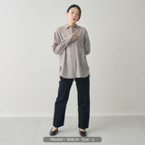 【kuros'オリジナル】スリットシースルーシャツ｜シアー ドライタッチ レディース