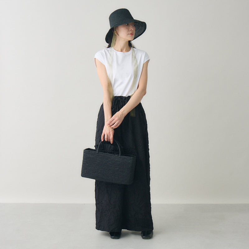 kuros'別注】ラフィアカゴバッグ浅型 M – kuros.style