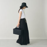 【kuros’別注】ラフィア カゴバッグ浅型 M