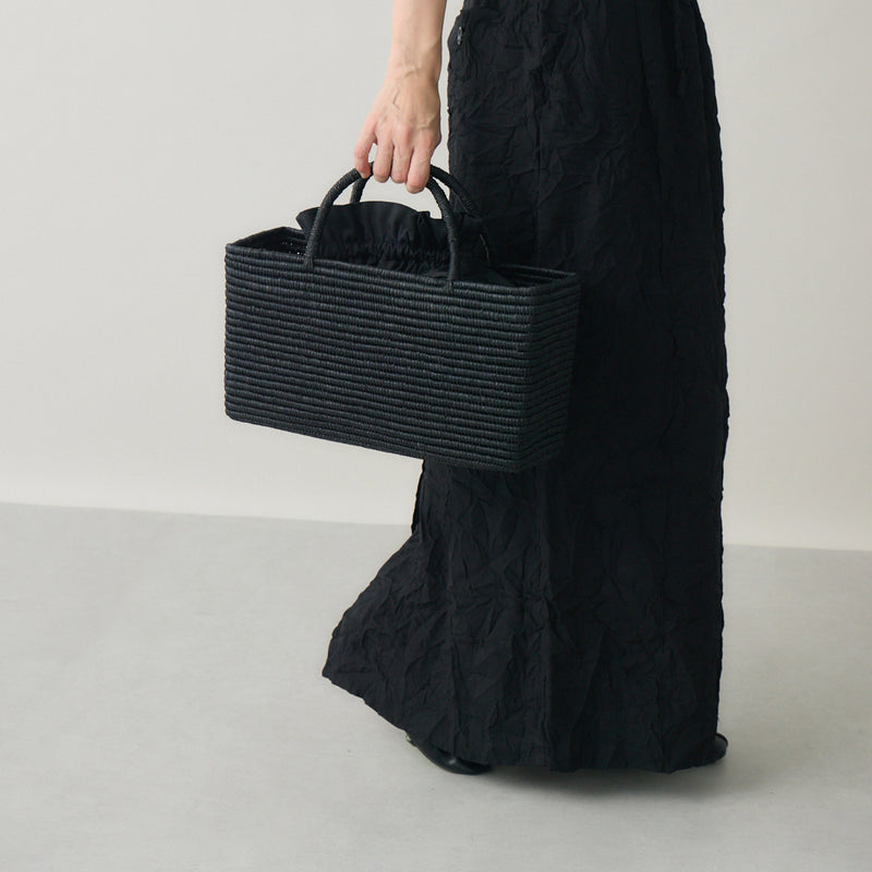 ラフィアバッグ浅型対応】インナー巾着バッグ – kuros.style